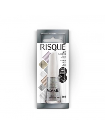 Esmalte Risqué Efeitos Glitter As Mil Purpurinas 8Ml - Caixa Com 6 Unidades Blister