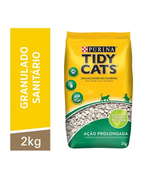 Areia Higiênica Tidy Cats 2Kg