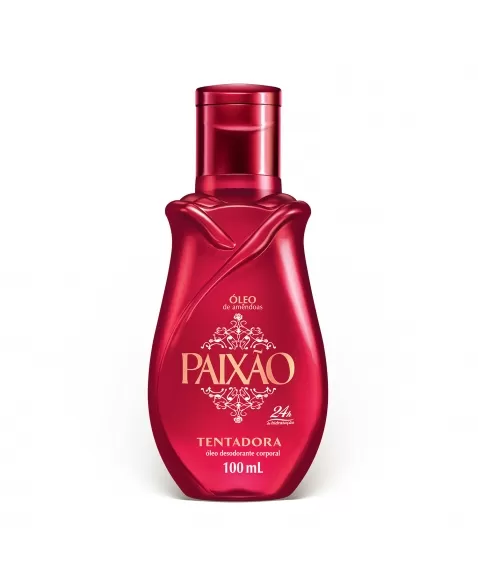 Óleo Corporal De Amêndoas Paixão Tentadora Ação Desodorante 100Ml