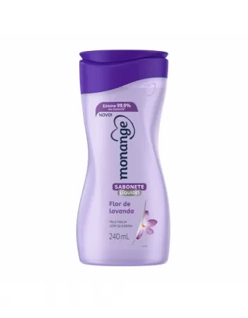 Sabonete Líquido Monange Flor De Lavanda 240Ml