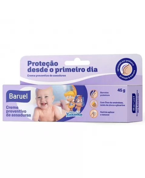 Creme Preventivo Assaduras Xuxinha 45G