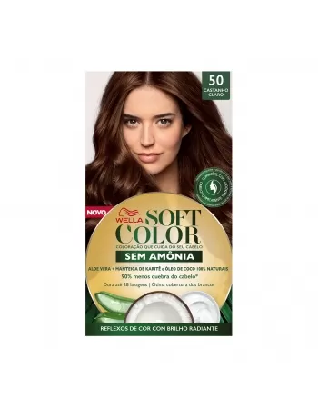 Tinta De Cabelo Soft Color Castanho Claro 50