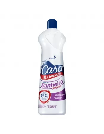 Limpador Casa&Limpeza Para Banheiro Sem Cloro Squeeze 500ml