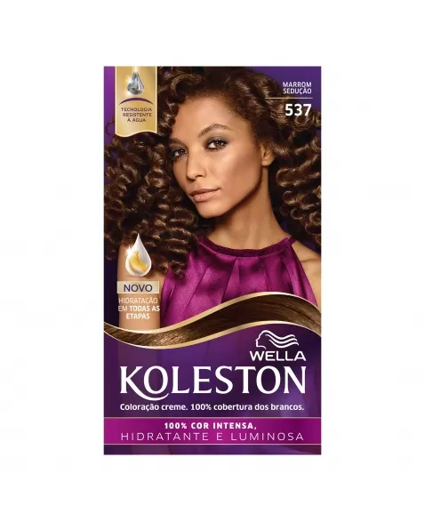 Tinta De Cabelo Koleston Marrom Sedução 537