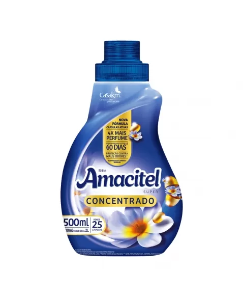 AMACIANTE AMACITEL SUPER CONCENTRADO BRISE 500ML