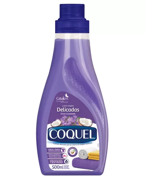 LAVA ROUPA LIQ.COQUEL LAVANDA 500ML