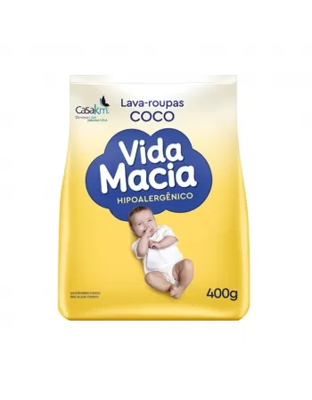 Lava Roupa em Pó Infantil Vida Macia 400g