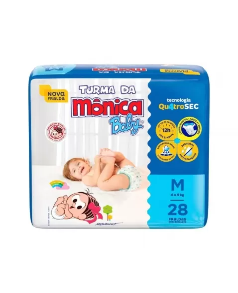 FRALDA TUR DA MONICA JUMBO PQ C/28