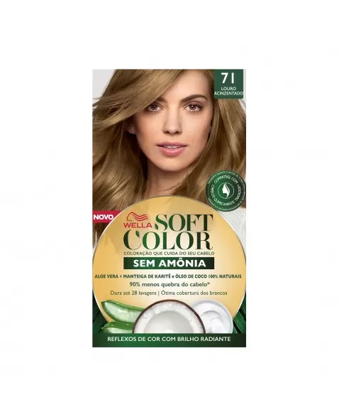 Tinta De Cabelo Soft Color Louro Acinzentado 71