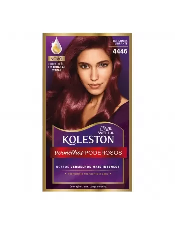 Tinta De Cabelo Koleston Borgonha Vibrante 4446