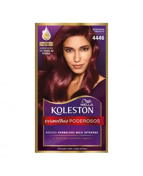 Tinta De Cabelo Koleston Borgonha Vibrante 4446