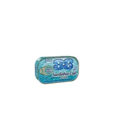 SARDINHA 88 LAJE OLEO 250G