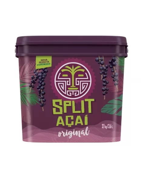 AÇAI SPLIT ORIGINAL BALDE TODO DIA 3,6L