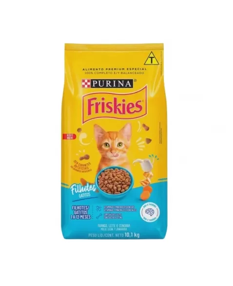 Ração Seca Para Gatos Friskies Gatinhos 10,1Kg