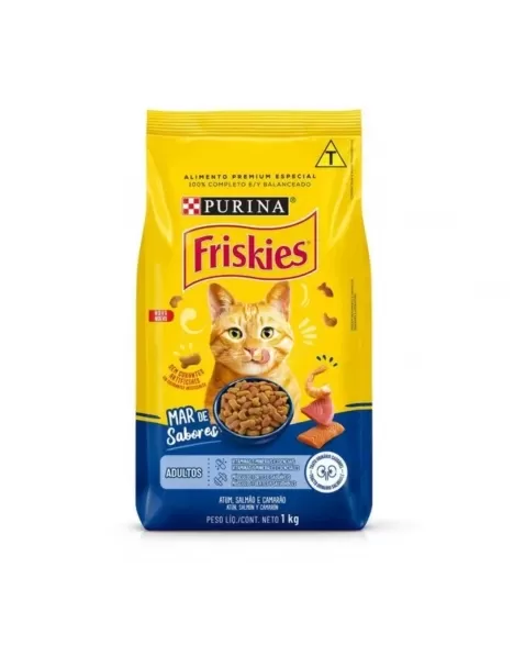 Ração Seca Para Gatos Friskies Mar de Sabores 1Kg