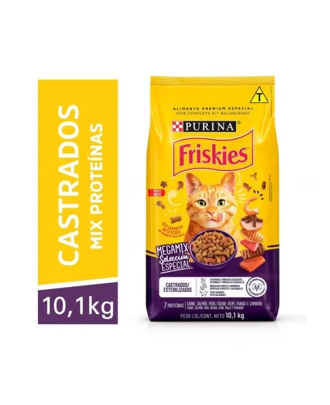 Ração Seca Friskies Megamix 10,1Kg