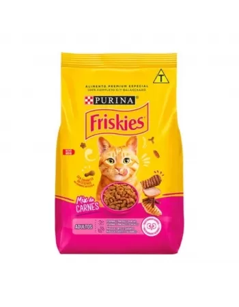 Ração Seca Para Gatos Friskies Mix de Carnes para Gatos Adultos 20Kg