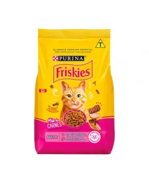 Ração Seca Para Gatos Friskies Mix de Carnes para Gatos Adultos 20Kg