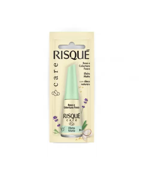 Esmalte Risqué Homem Base Fosca Com 8Ml - Caixa Com 6 Unidades Blister