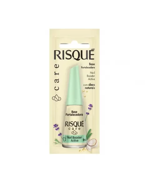 Base Fortalecedora Risqué Care Blister 8ml - Caixa com 6 Unidades