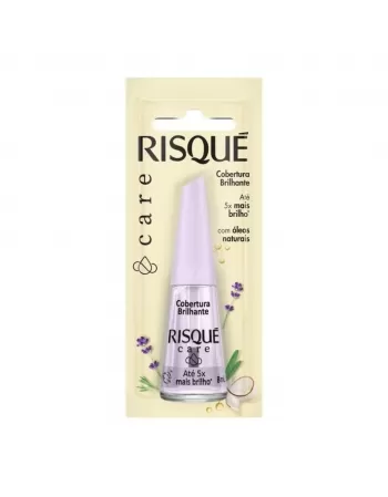 Cobertura Risqué Brilhante Care 8ml Blister - Caixa com 6 unidades