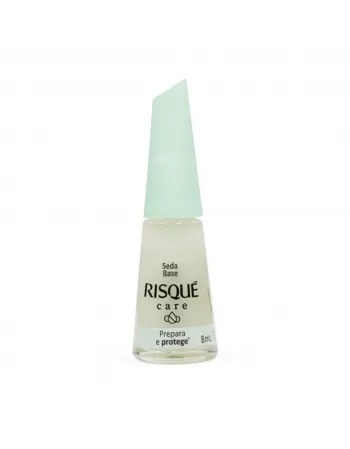 Base Risqué Seda Care Nu 8ml - Caixa com 6 Unidades