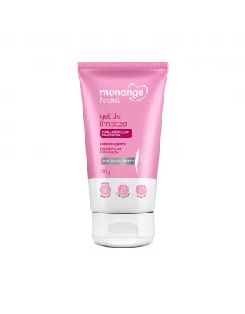 MONANGE FACIAL GEL LIMPEZA ANT RESSECAMENTO 120ML