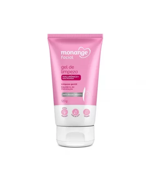 MONANGE FACIAL GEL LIMPEZA ANT RESSECAMENTO 120ML