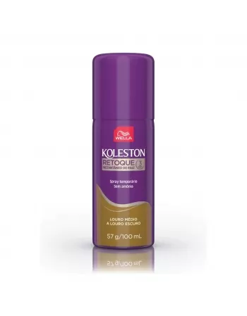 Retoque Instantâneo Spray Koleston Louro Escuro 100Ml