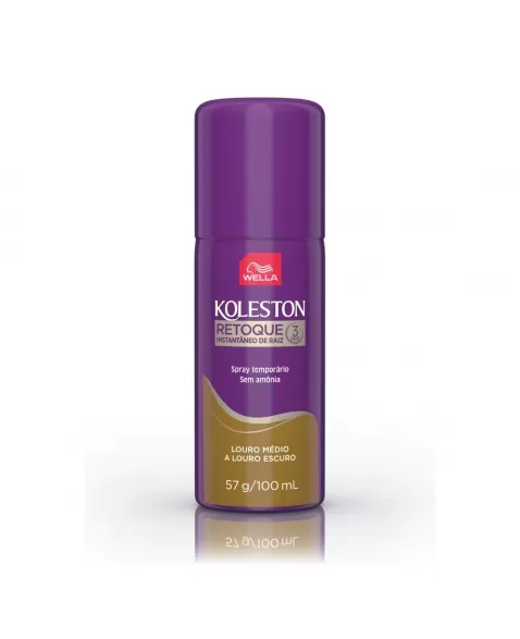 Retoque Instantâneo Spray Koleston Louro Escuro 100Ml