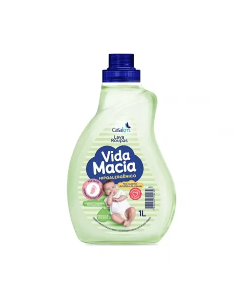 LAVA ROUPA LIQ.INFANTIL VIDA MACIA ERVA DOCE 1L