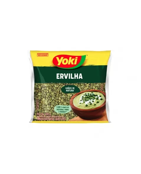 YOKI ERVILHA PARTIDA 400G