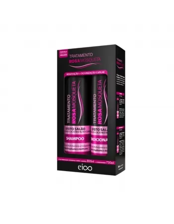 KIT EICO SH 800ML+COND 750ML ROSA MOSQUETA