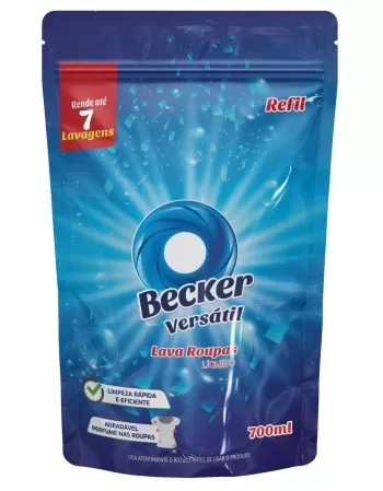 Lava Roupas Versátil Refil Becker 700ml