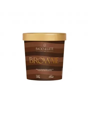 POTE GELATO BACIO LATTE 490ML BROWNIE