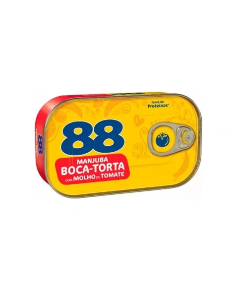 MAJUBINHA 88 BOCA-TORTA TOMATE 125G