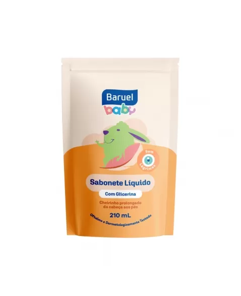 BARUEL BABY SABONETE LIQ C/GLICERINA REF 210ML