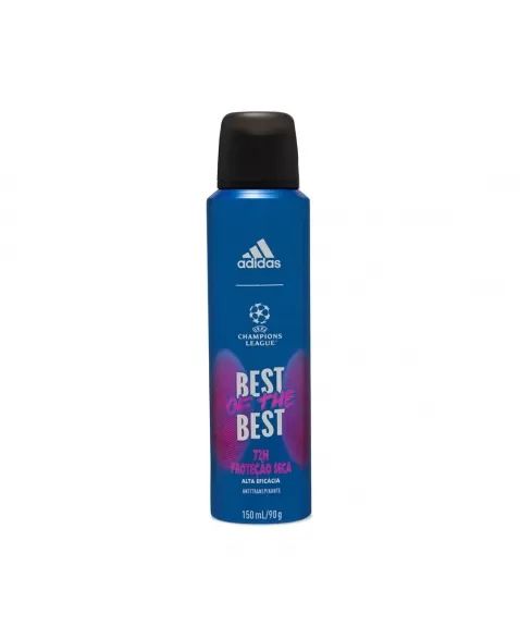 Desodorante Adidas Masculino Aerossol Antitranspirante UEFA 150ml