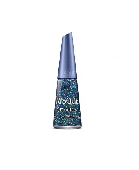 Esmalte Risqué Cremoso & Doritos "Ponta dos Dedos" NU 8ml - Caixa com 6 Unidades