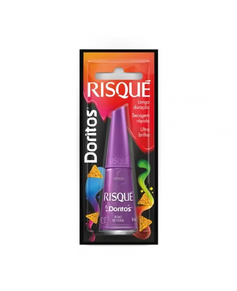 ESM.RISQUE CREM DORITOS ROXO DE FOME C/6