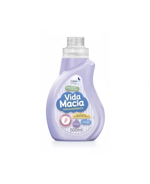 Amaciante Infantil Vida Macia Glicerina & Lavanda 500ml