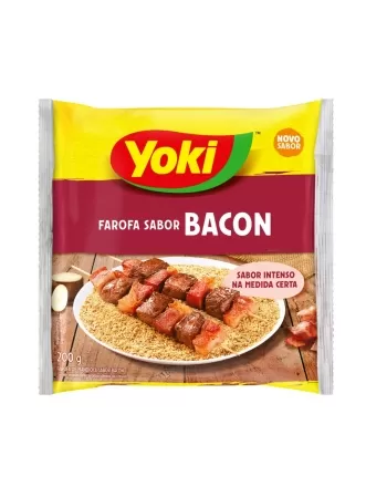 Farofa Yoki Sabor Bacon 200g