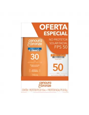 CEN&BRONZE PROT FACIAL FPS50+PROT FPS30 110ML