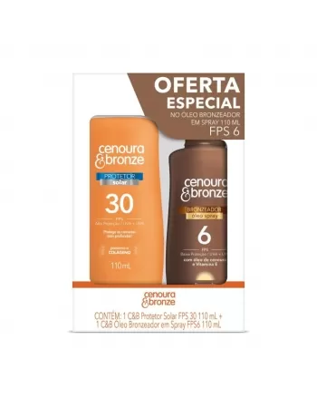 CEN&BRONZE OLEO BRONZ FPS6 110 ML+PROT FPS30 110ML