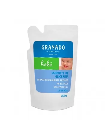 Refil Sabonete Líquido Bebê Lavanda Granado 250Ml