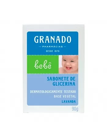 Sabonete Barra Bebê Lavanda Granado 90G