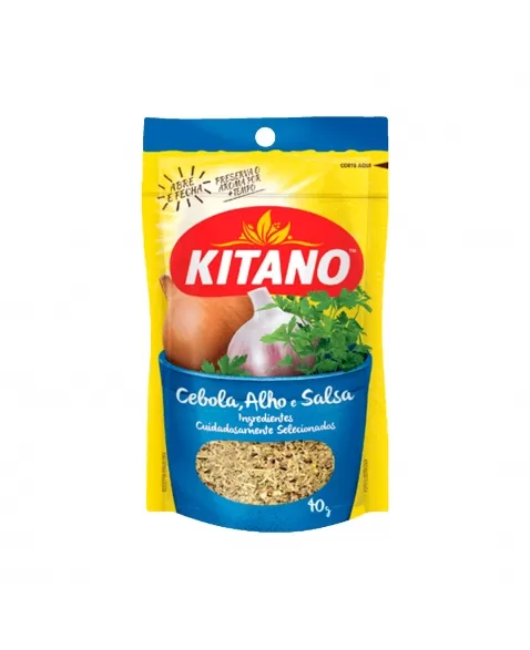 Tempero Cebola, Alho E Salsa Kitano 40G