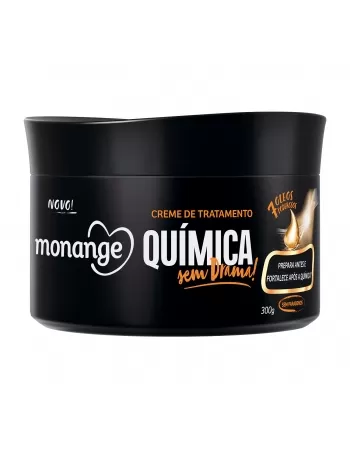 Creme De Tratamento Monange Pré E Pós Química 300G