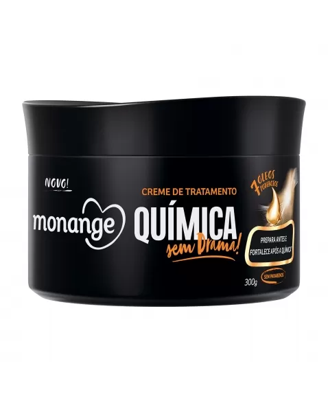 Creme De Tratamento Monange Pré E Pós Química 300G