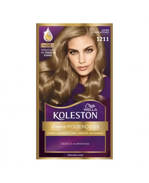 Tinta De Cabelo Koleston Louro Cinza Intenso 1211